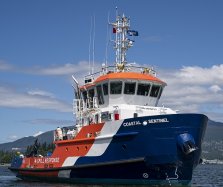 New oil spill response vessels for service on the Northwest Pacific Coast.